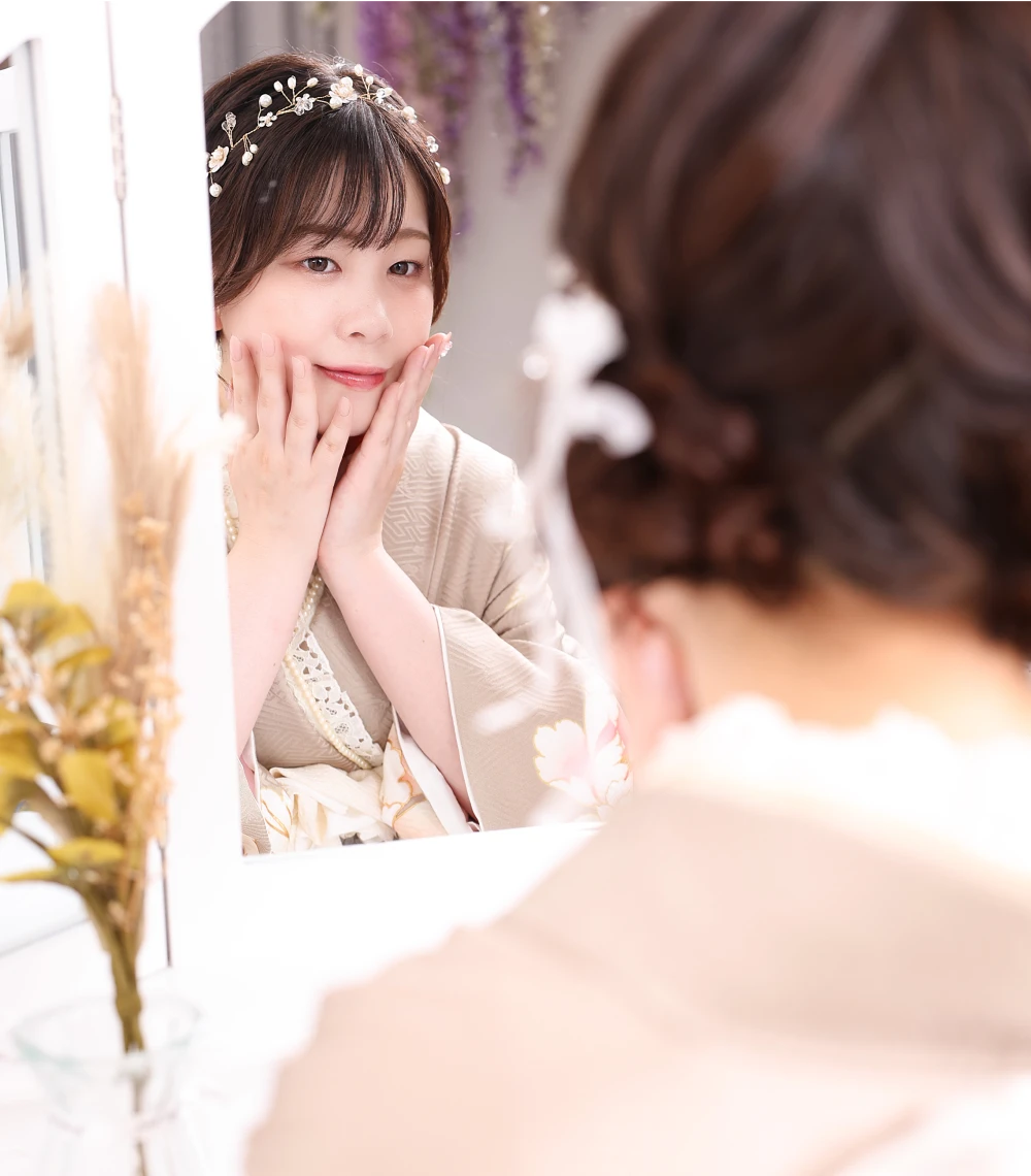 一瞬のときめきを余すことなく。15ポーズから始まる、こだわりの撮影。 | イメージ画像01_01